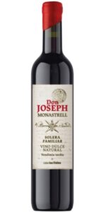 Botella de Los frailes - Don Joseph Monastrell