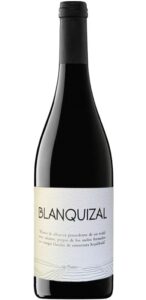 Botella de Blanquizal de la bodega Lagar de los Frailes